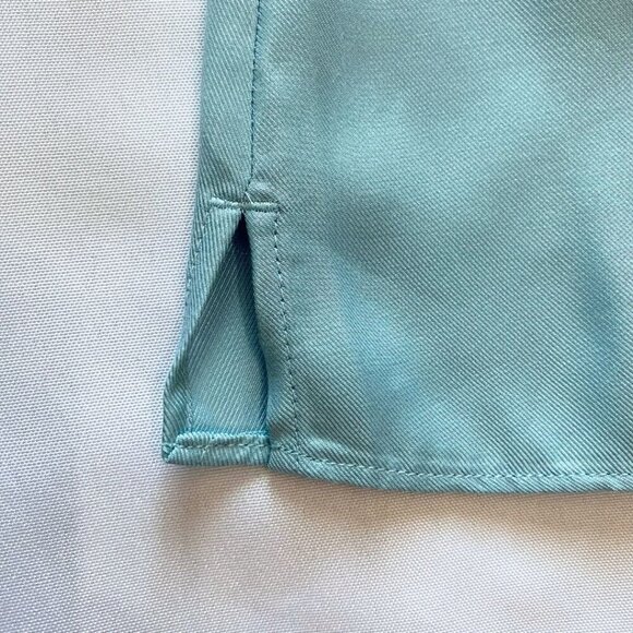 NWOT TED BAKER THE RUBIEZ DOUBLE LAYER EFFECT SLEEVELESS TOP IN SKY-BLUE - M (2) - Picture 8 of 9
